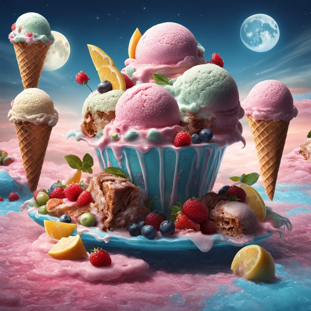 Moonbeam ice cream