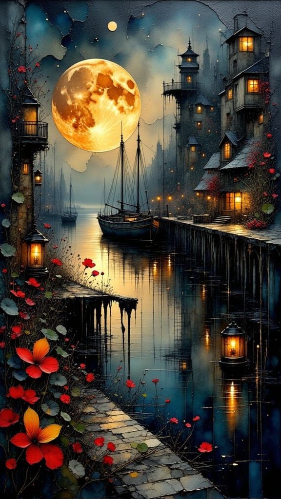 Inlet II - Full Moon