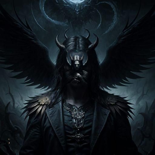 Lucifer, Dark Angel of Flames and Stars