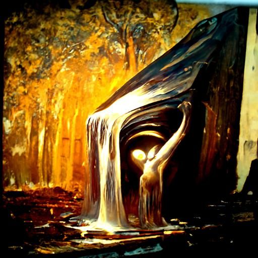 Soul in Oil Painting Style by James Gurney