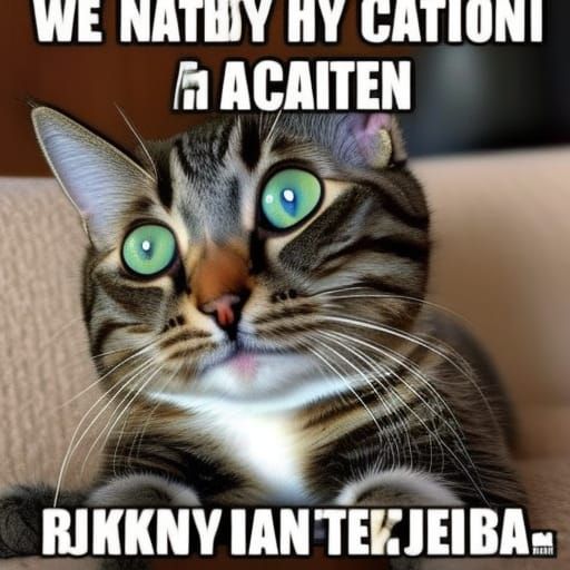Funny Cat Meme: Have a Nice Caturday