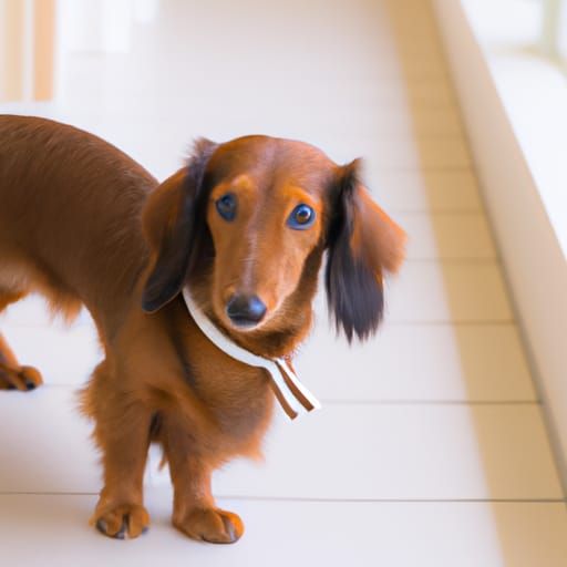 AI-Generated Image of a Dachshund