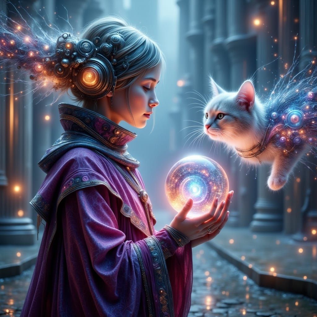 A Fusion of Technology and Magic (and the inevitable cat)