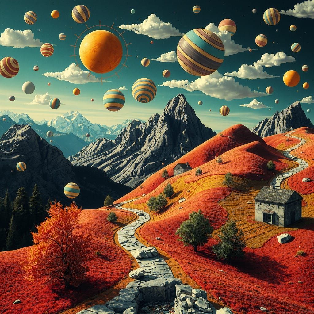 Mind-Bending Escher-Inspired Motherboard Landscape