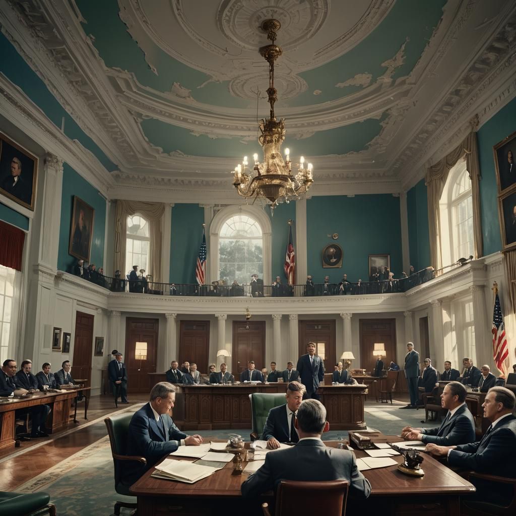 Cuban Missile Crisis: Tense White House Meeting