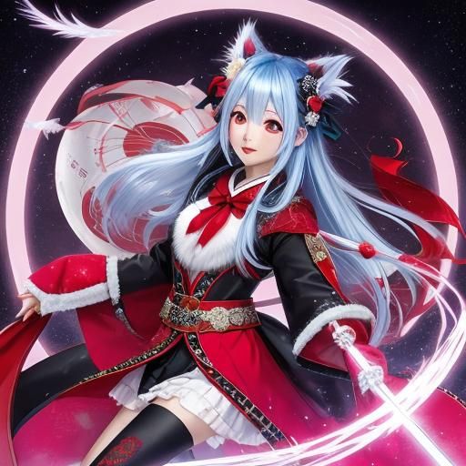 Crimson Trickster Meets Yuki Onna