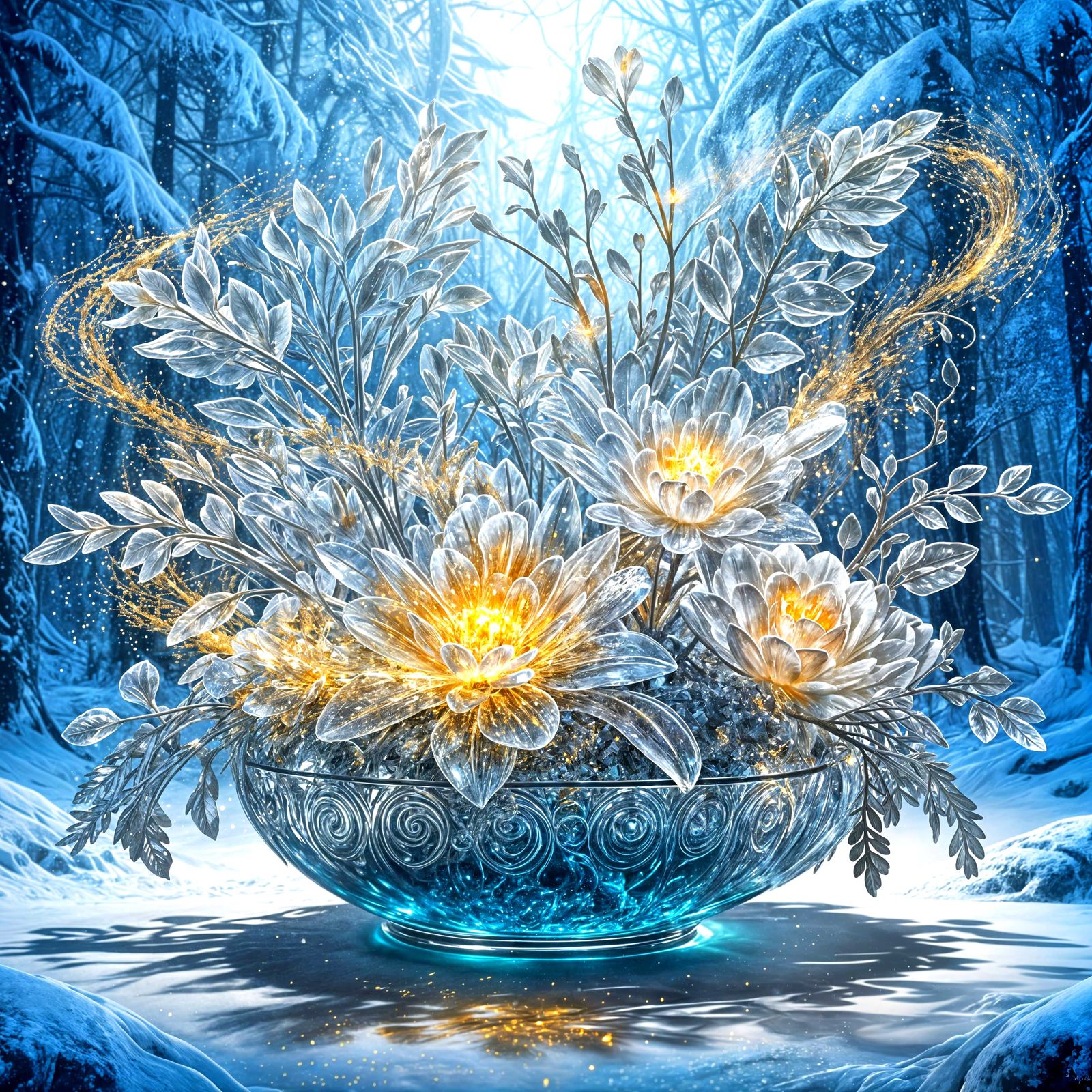 The Magical Winter’s Lace