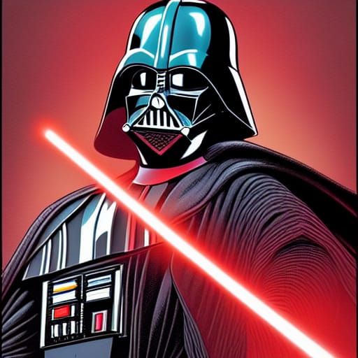 Darth Vader Comic Book Art by Mark Brooks