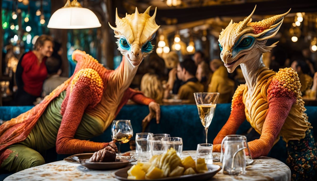 Checked their 'wings' at the Door.