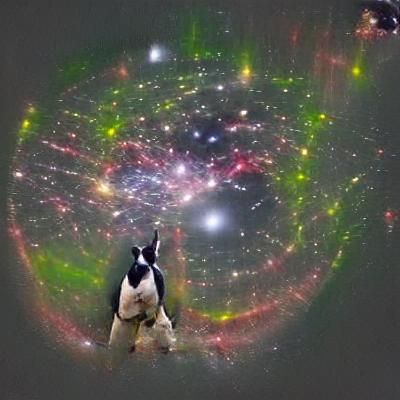 Boston Terrier's Cosmic Revelation