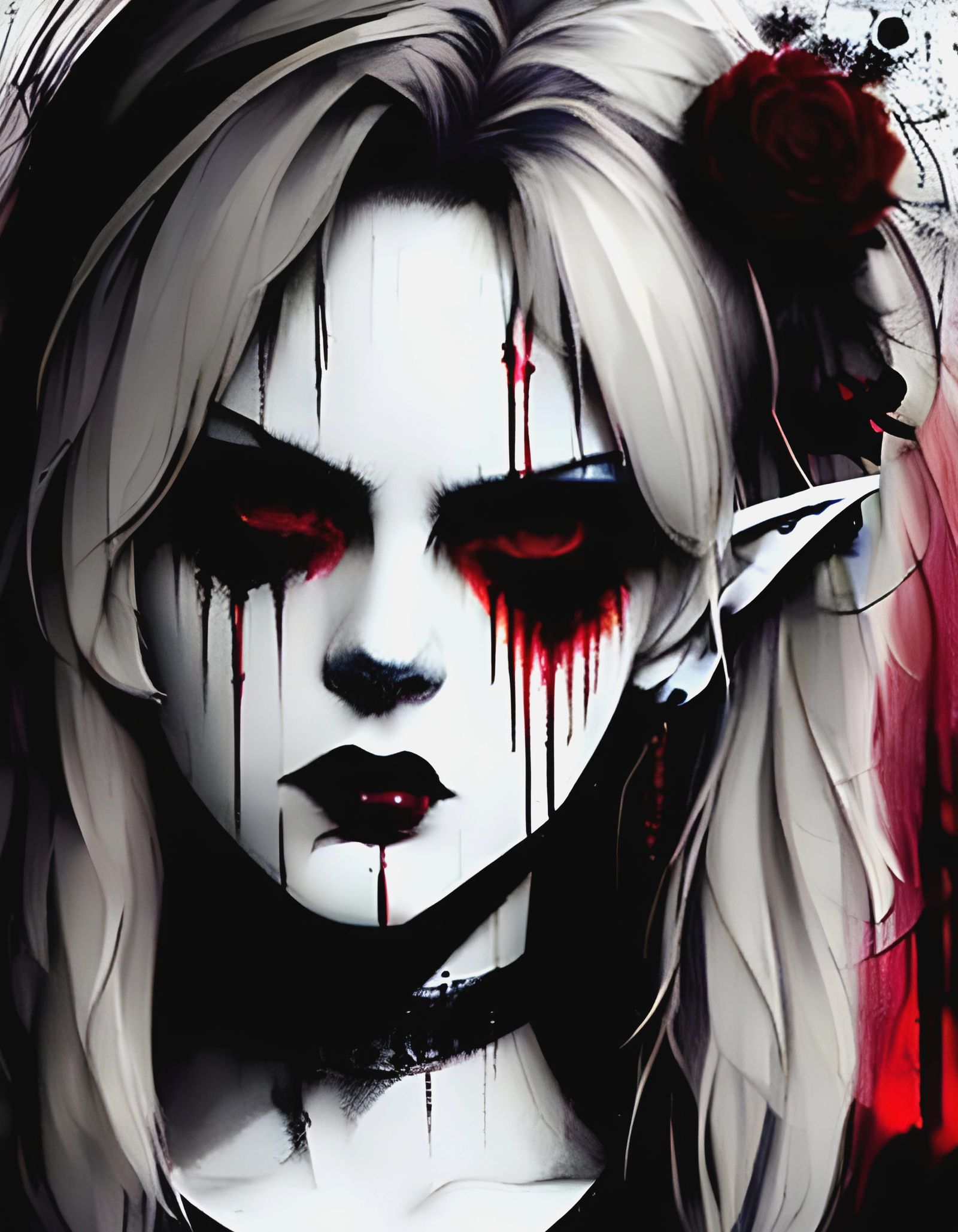 Epic Anime Woman Unleashes Demonic Power