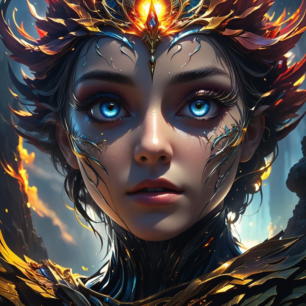 Awakening: Light After Sorrows, Detailed Matte Painting