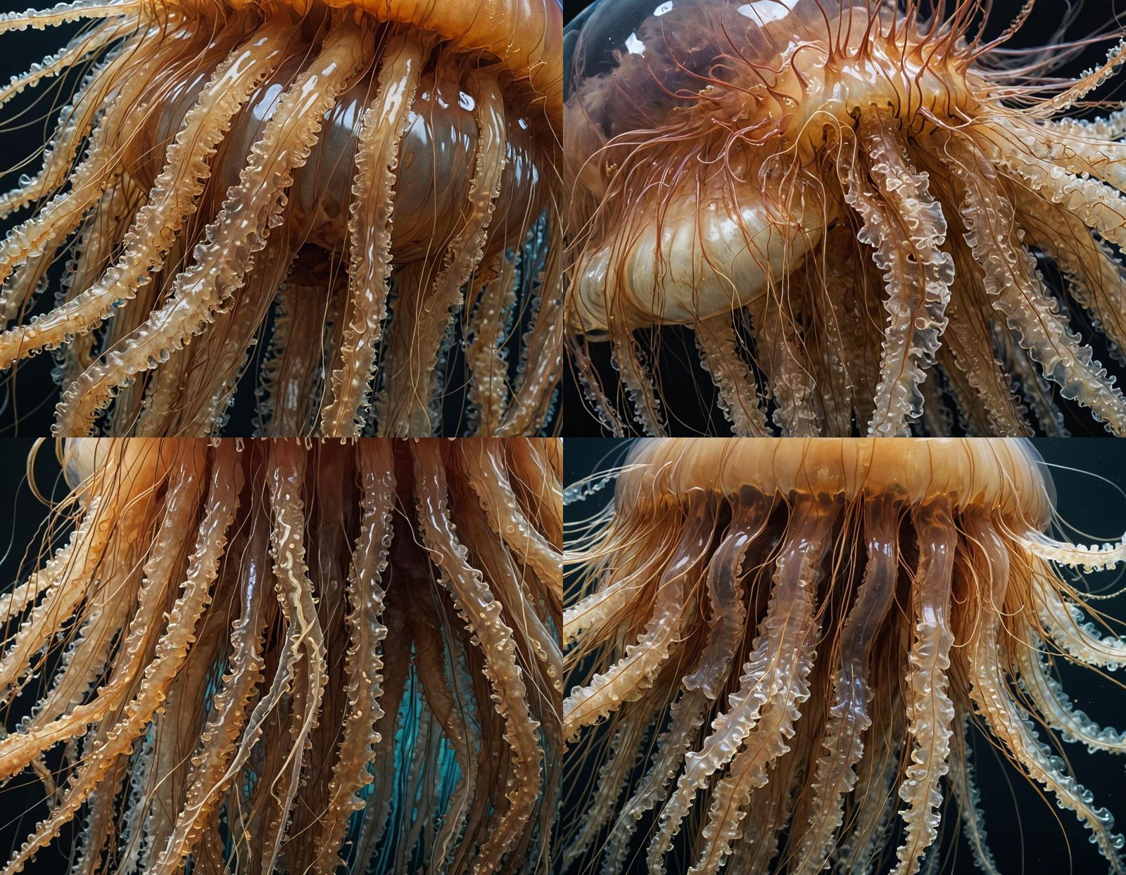 Detailed Vivisection of a Lion's Mane Jellyfish