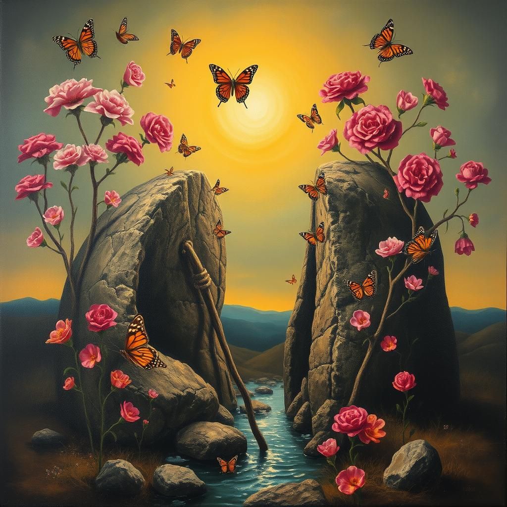 Surreal Sarcophagi in Roman Times, Salvador Dali Style