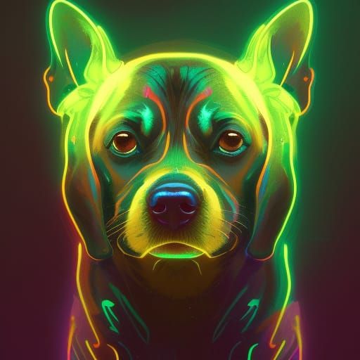 Neon Dog