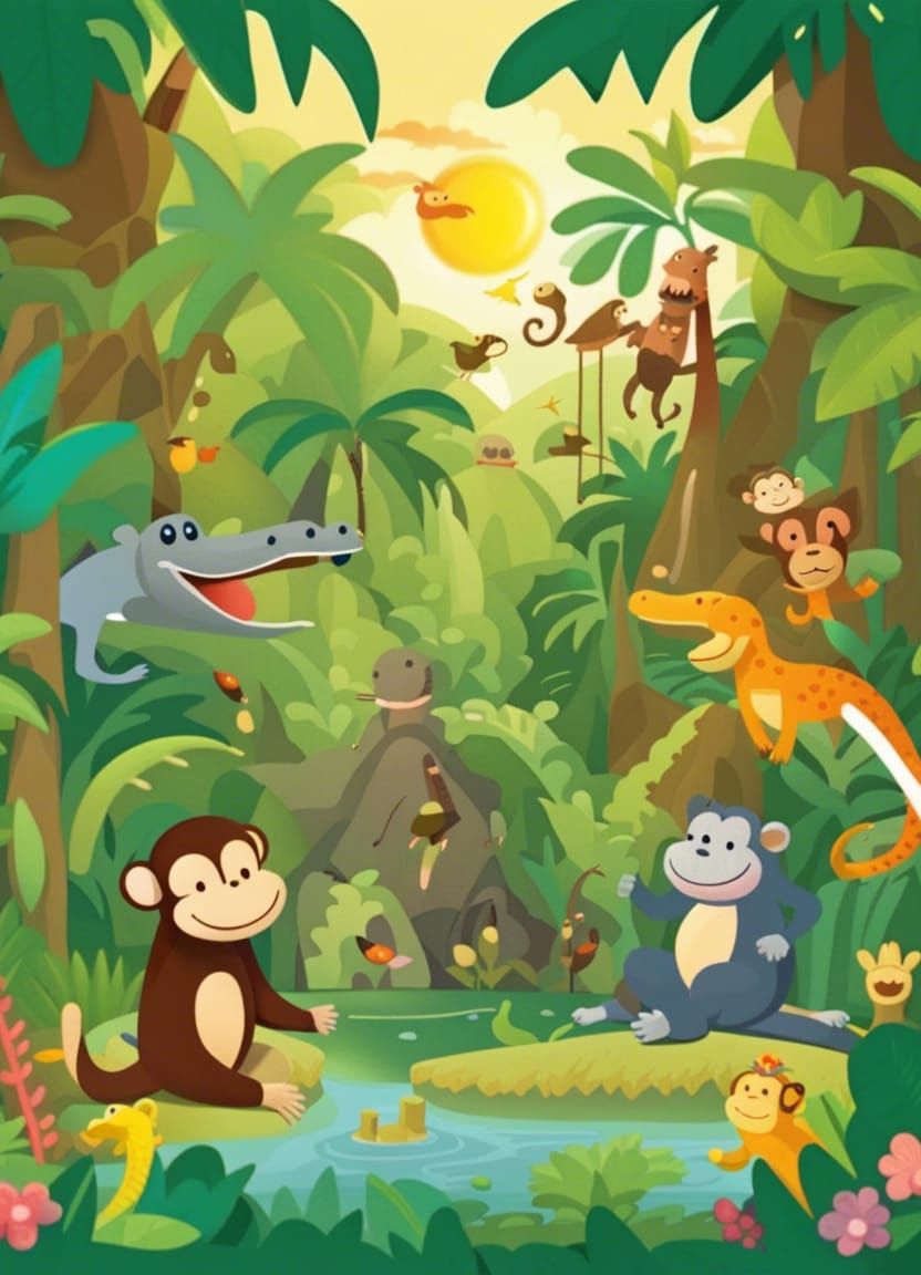 Enchanted Jungle Celebration of Friendship