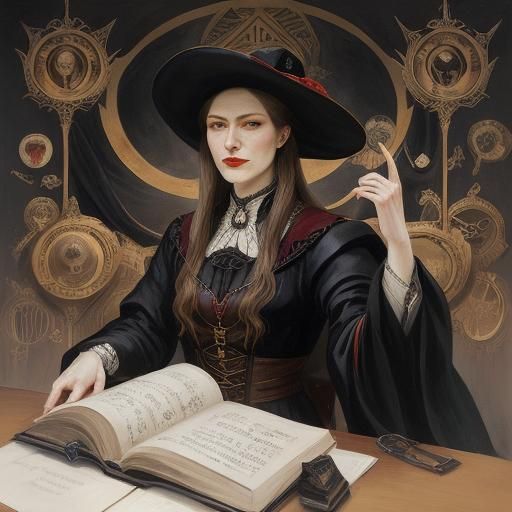 Vampire Lord's Farewell: Evocative Art