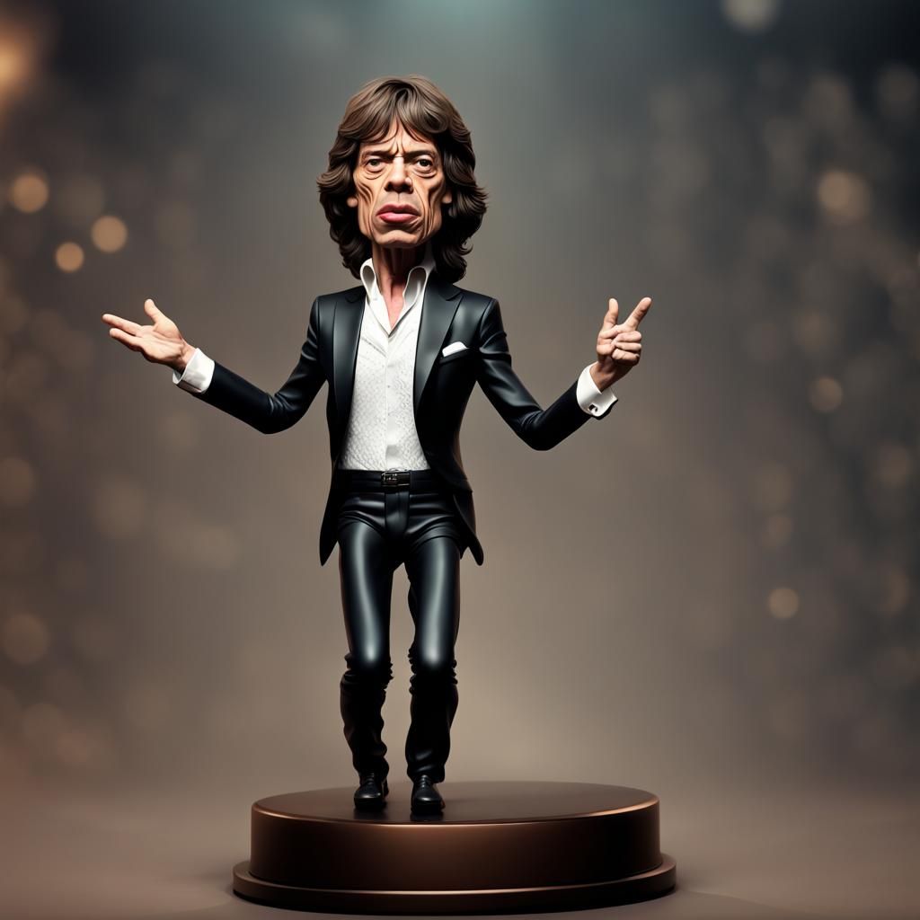 Mick Jagger Bobble
