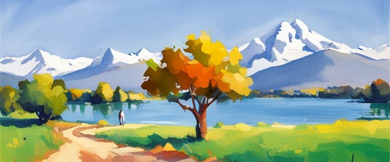 AI Generated Image of a Birthday