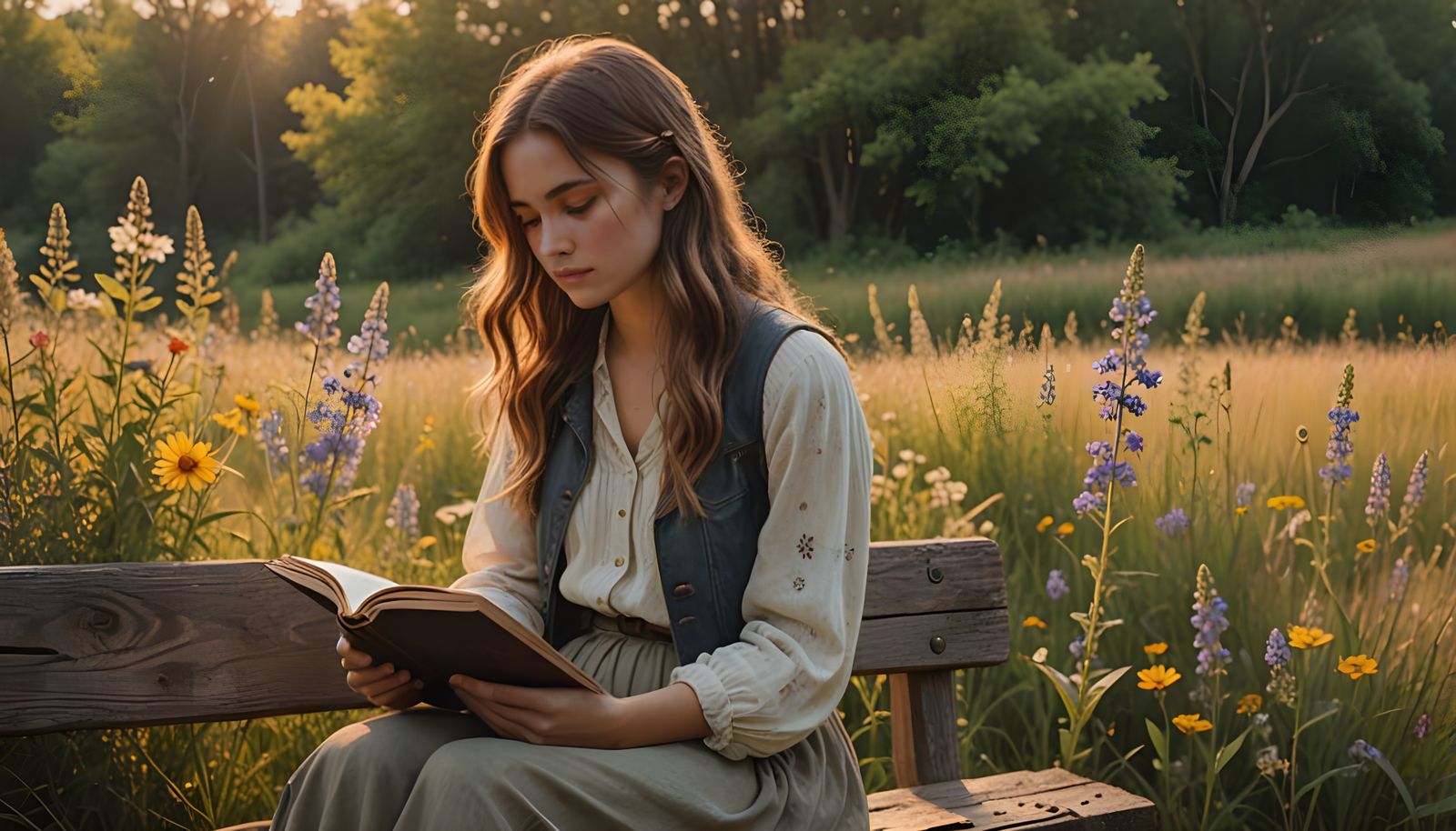 Golden Hour Serenity - Warm Light Captures Intimate Moments