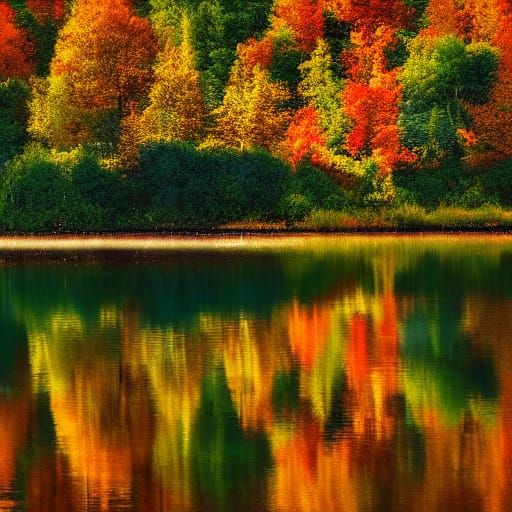 Lake at Sunset: Landscape Photography in Golden Light