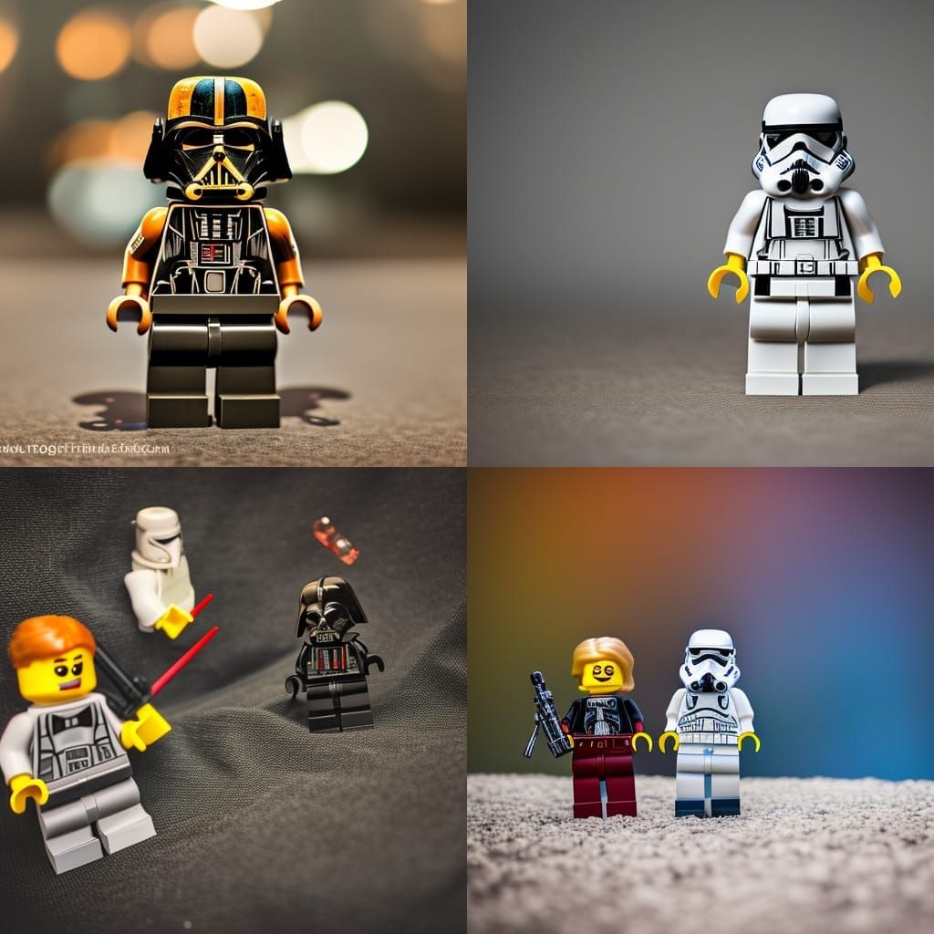 Star Wars Reimagined in LEGO Bricks
