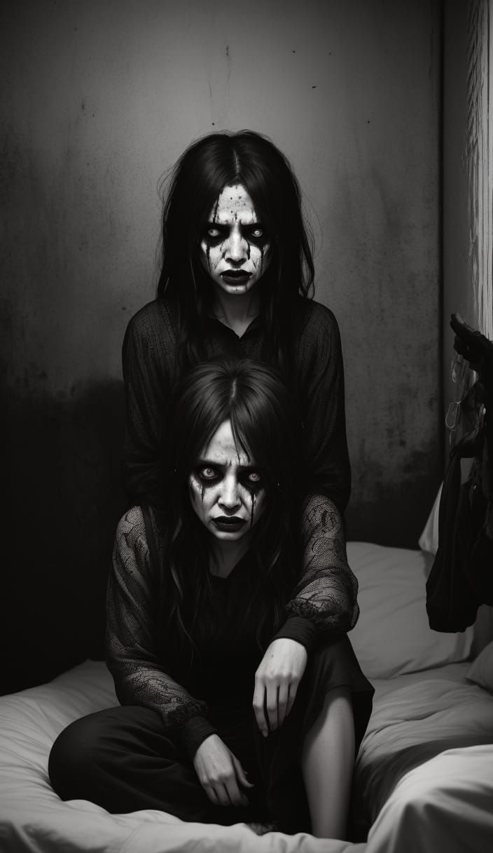 Nightmare Faces in the Shadows