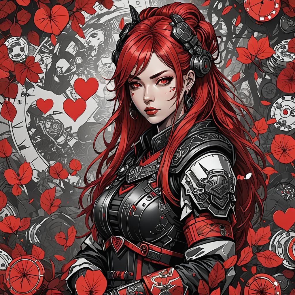 bits of color, bet casino chips, hand drawn, RED, gritty, realistic sketch, Rough sketch, mix of bold dark lines and loo...