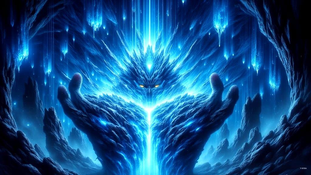 Crystalline Sorcerer Palace in Energy Vortex