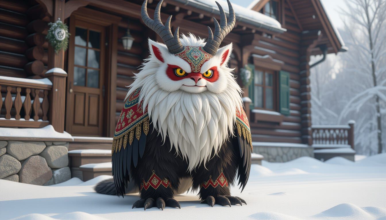 Hyper-Realistic Domovoi: Guardian Spirit of the House