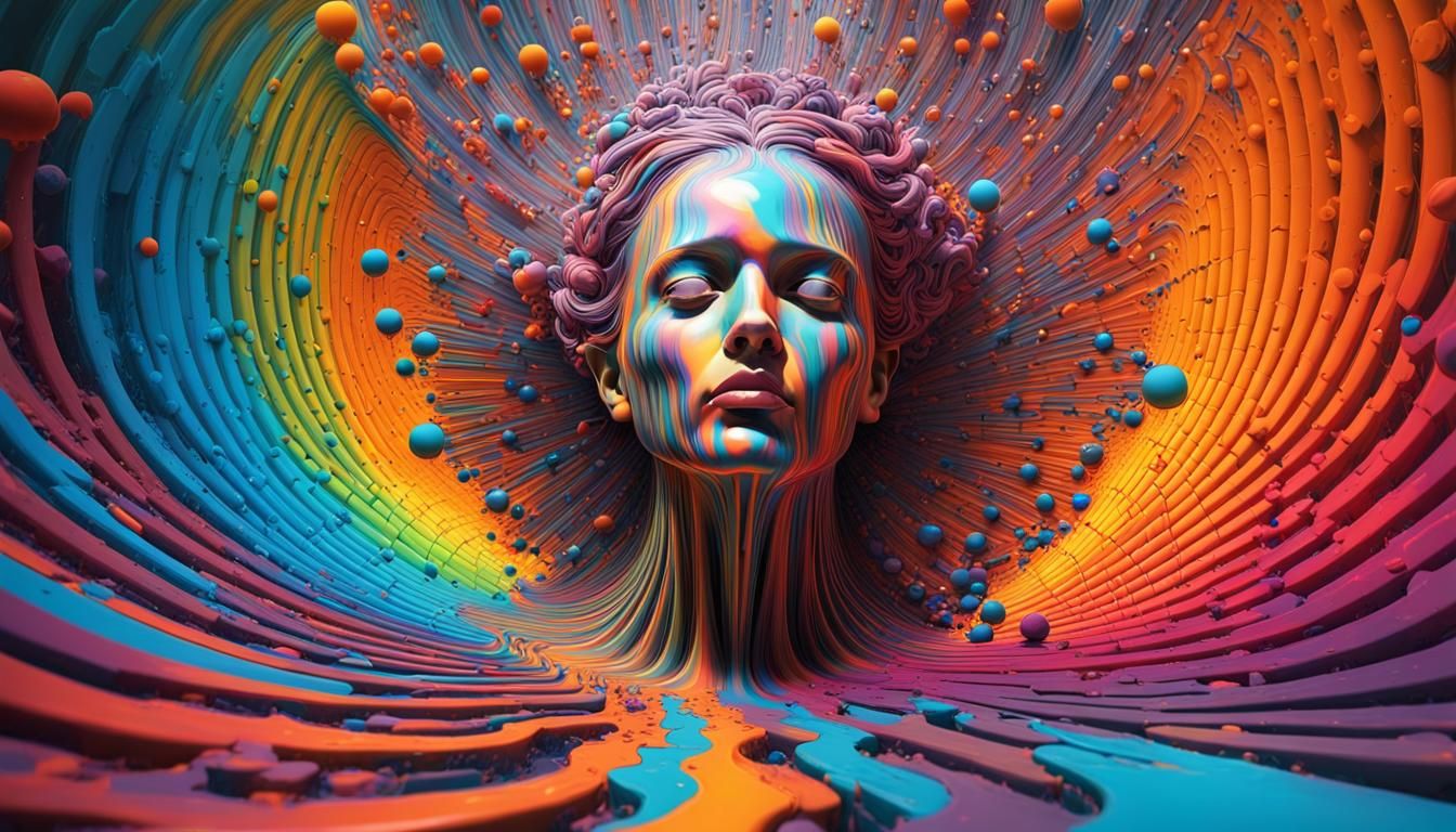 Angelic Mandelbrot Set in 3D Net Art