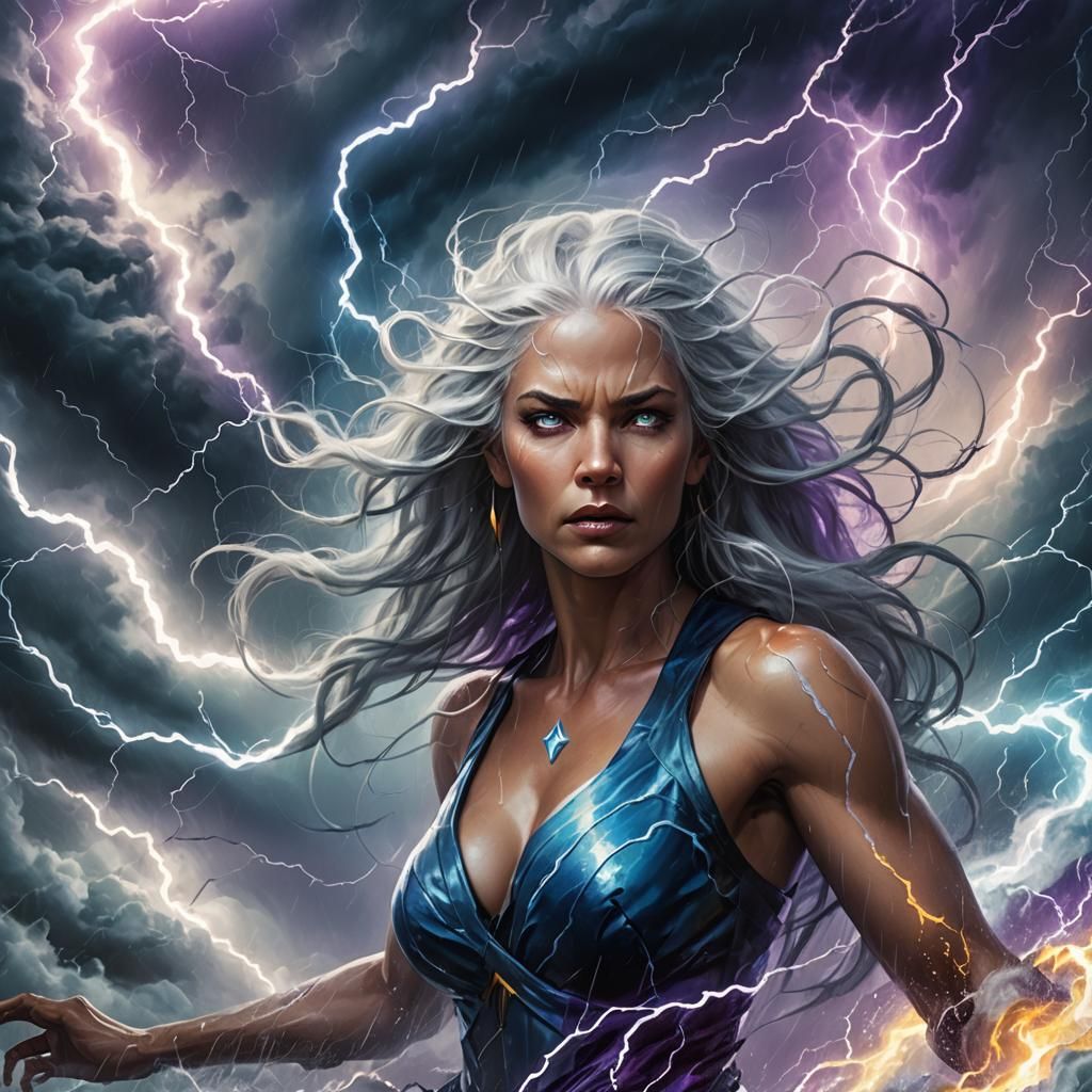 Storm Unleashes a Hurricane in a Mystical Realm