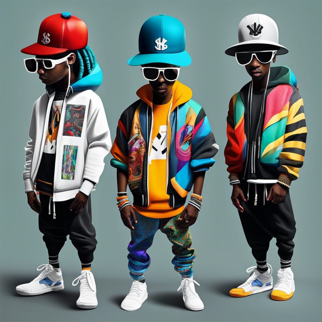 Hip-Hop Inspired Fashion Design