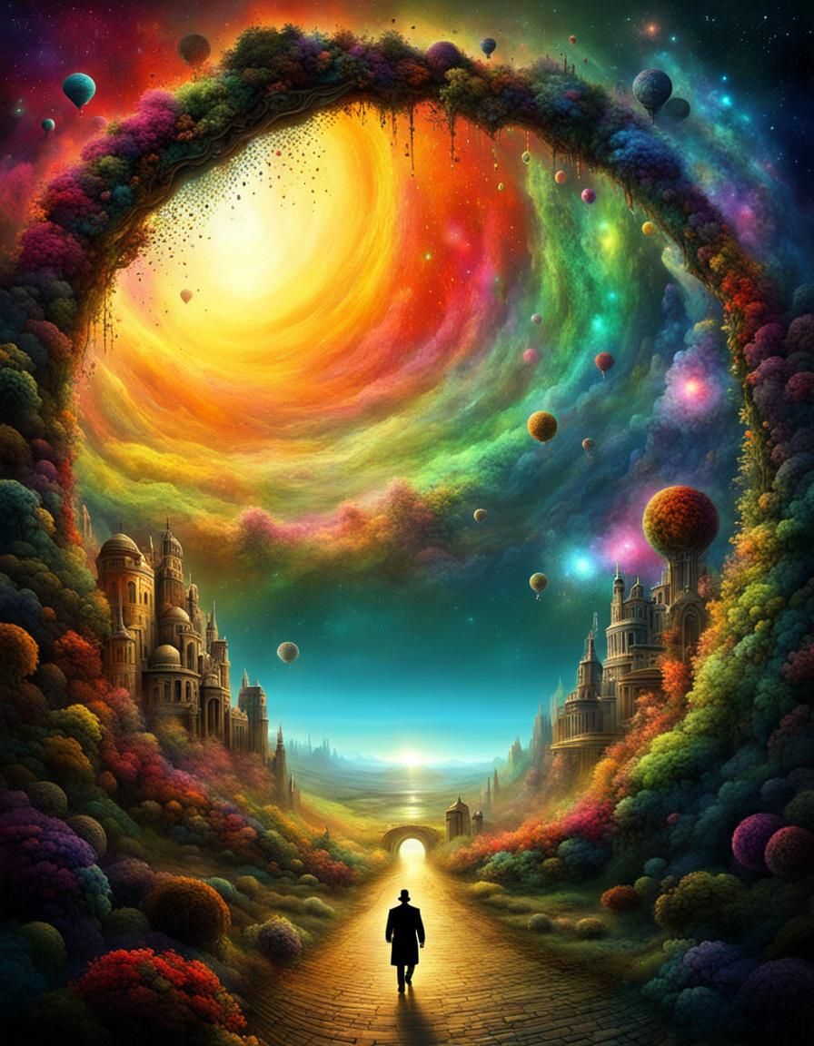 Sci-Fi Portal to World of Happiness