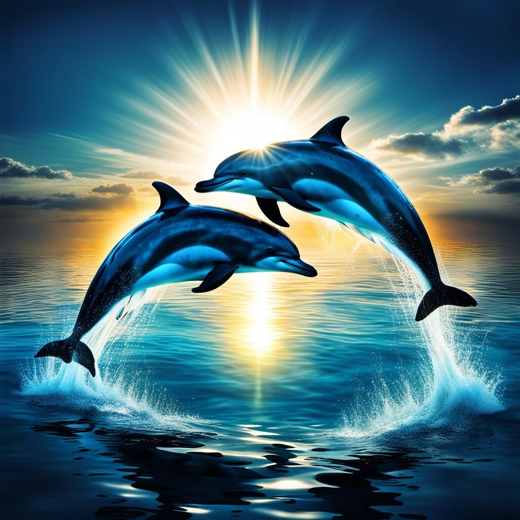 Dolphins in the Light