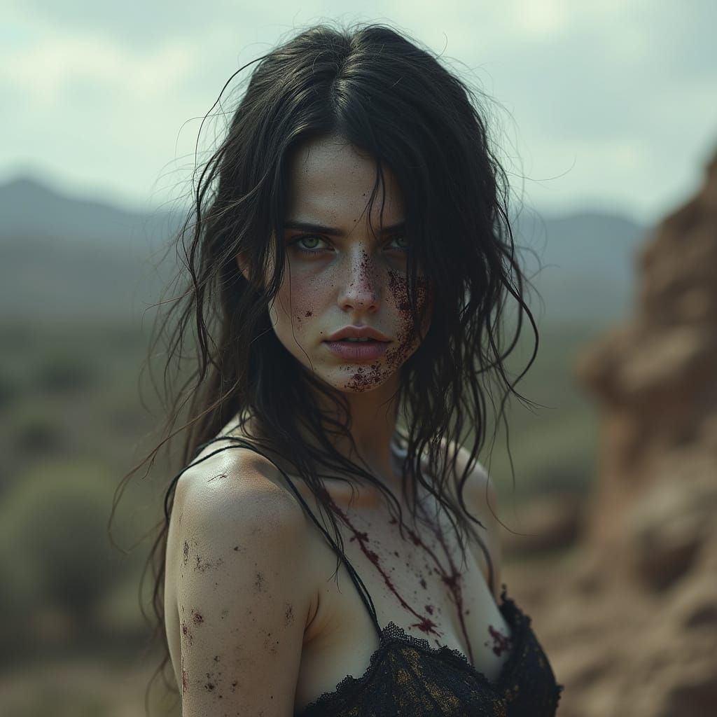 Post-Apocalyptic Zombie in Denver Mountains