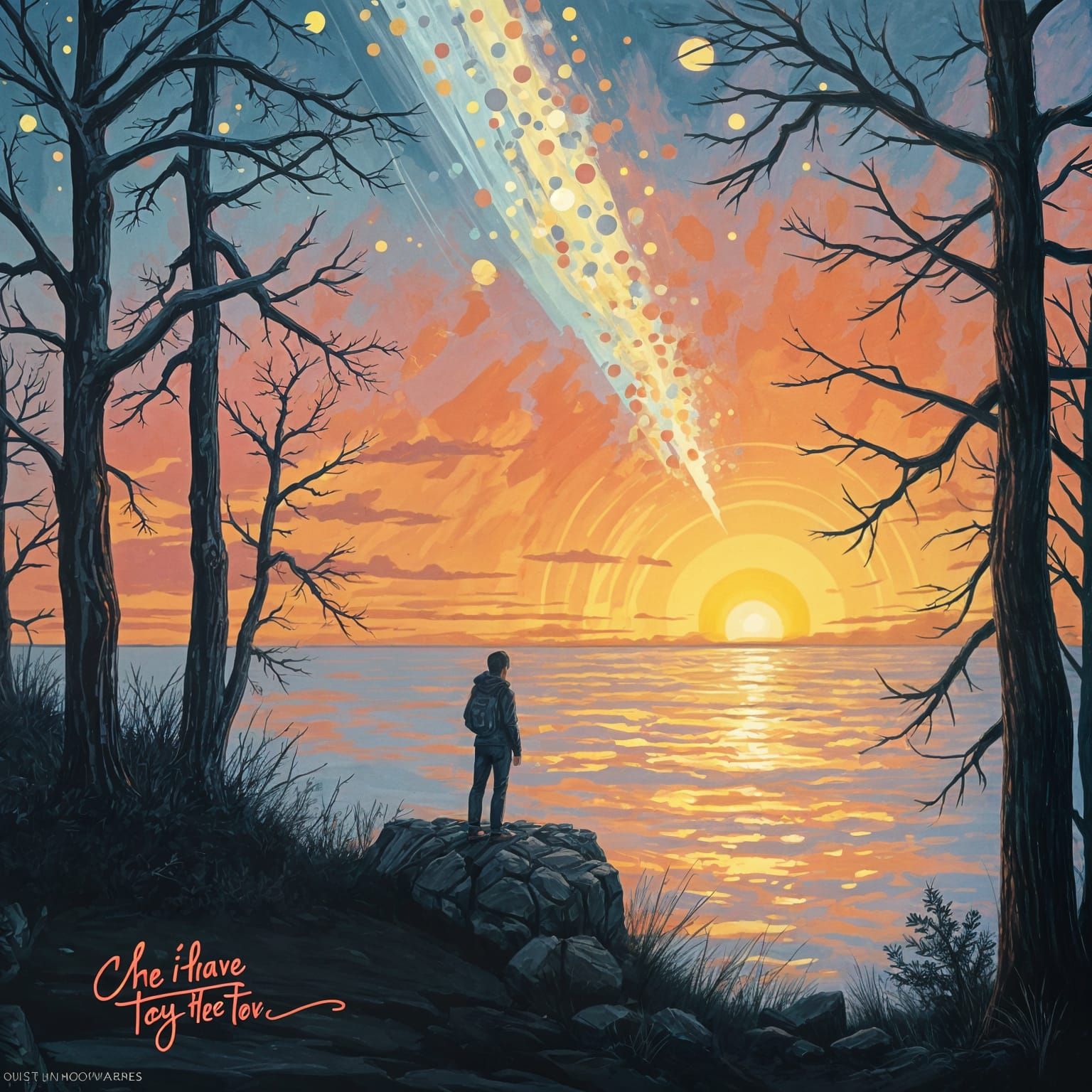 Evocative Farewell Scene: A Loving Goodbye