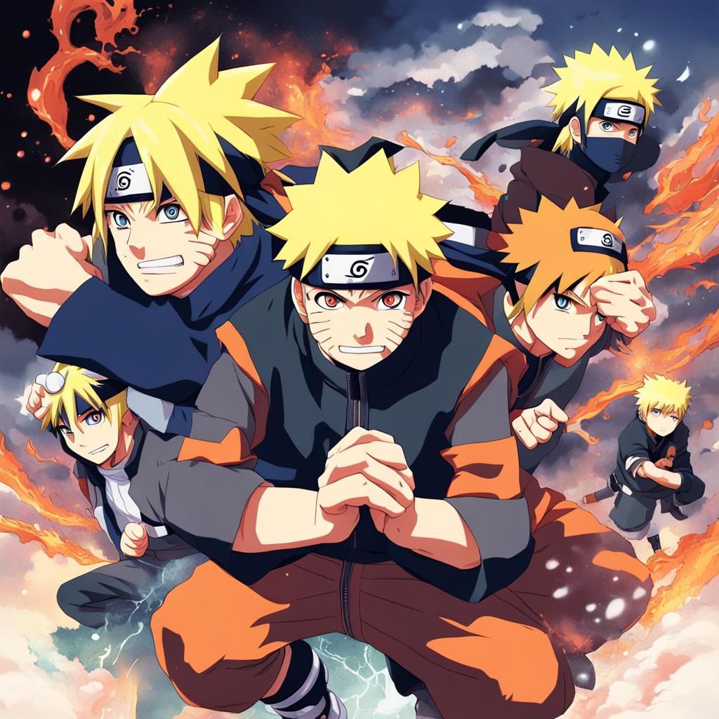Naruto Anime Key Visual Art