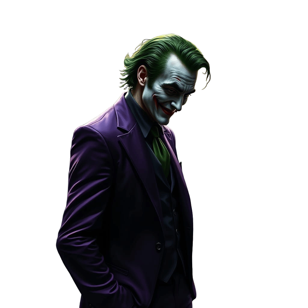 Dark Joker in Gotham City Alleyway