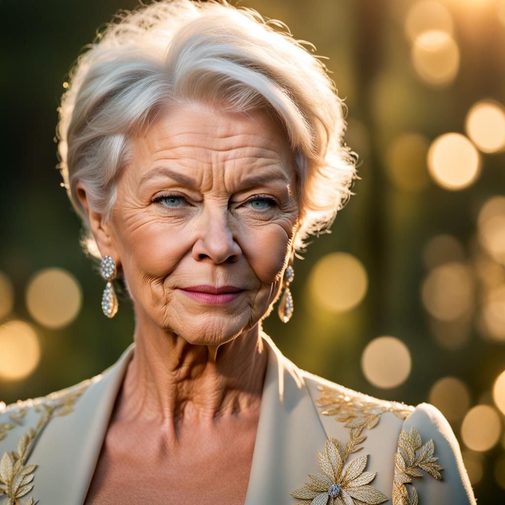 Blended Portrait of Helen Mirren and Judi Dench