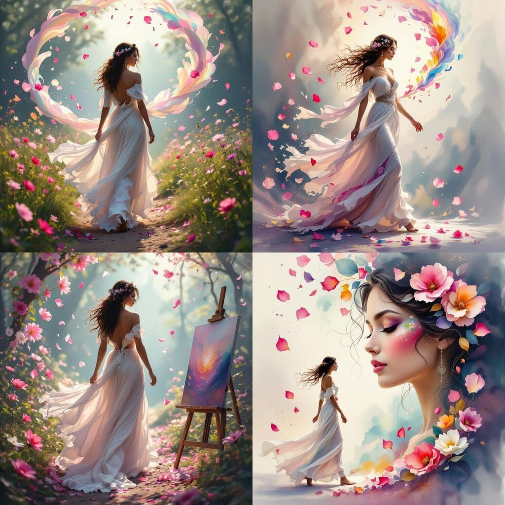 Guardian Of Creation Walks Among Art