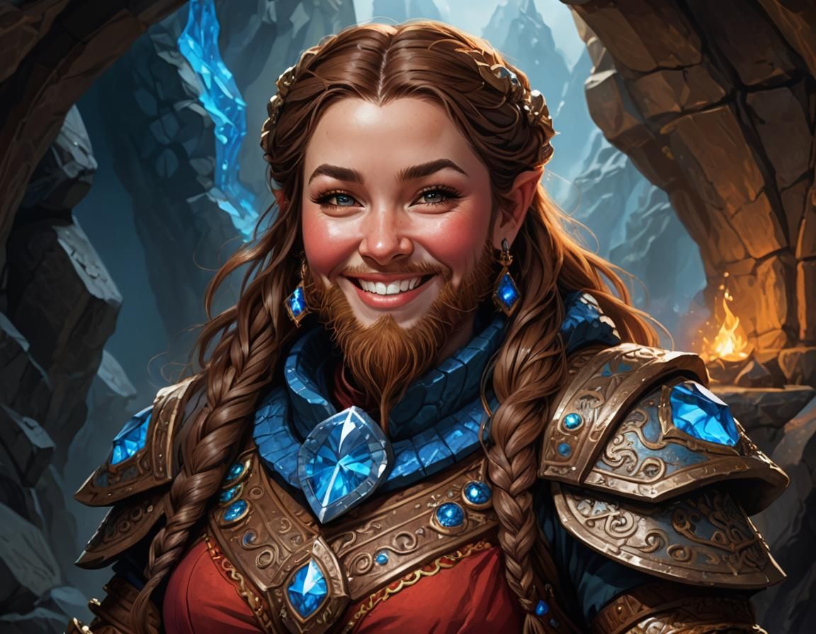 Pretty Bearded Dwarven Lady 5