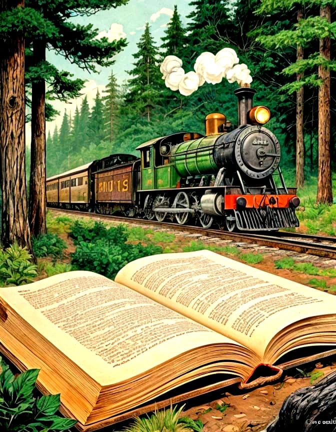 A literary tale of the forest locomotive!