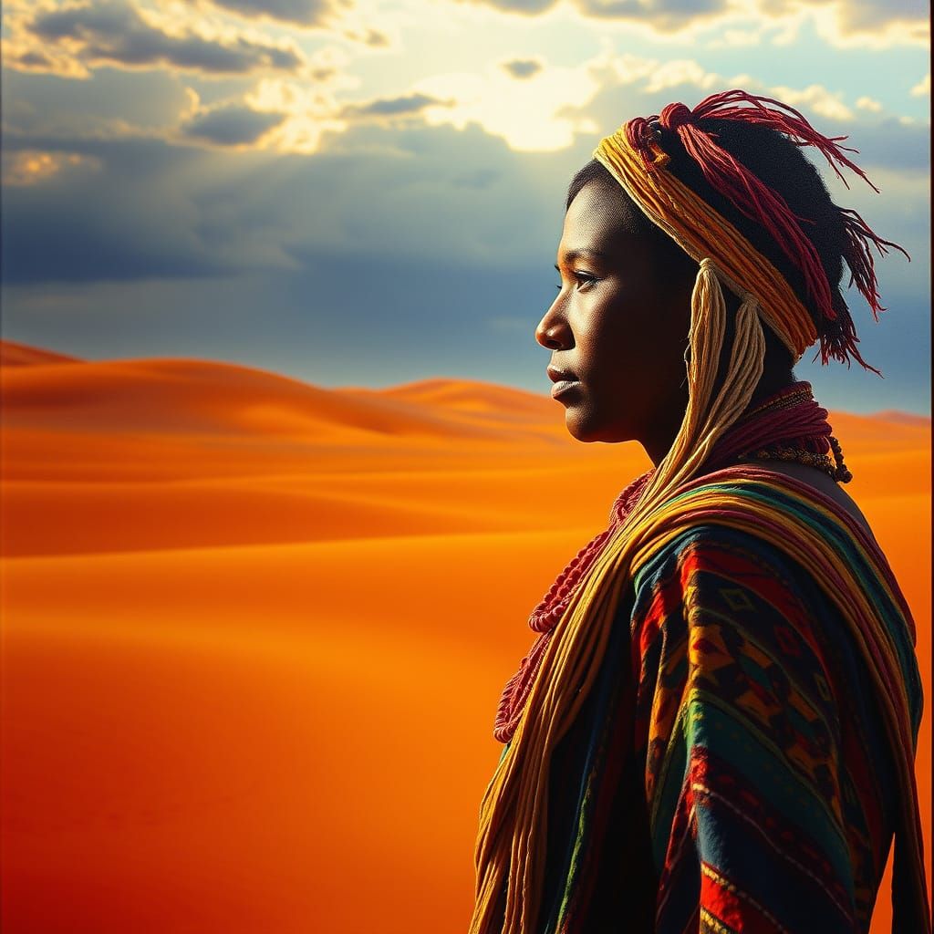 La Guajira Desert Landscapes in Vibrant Colors