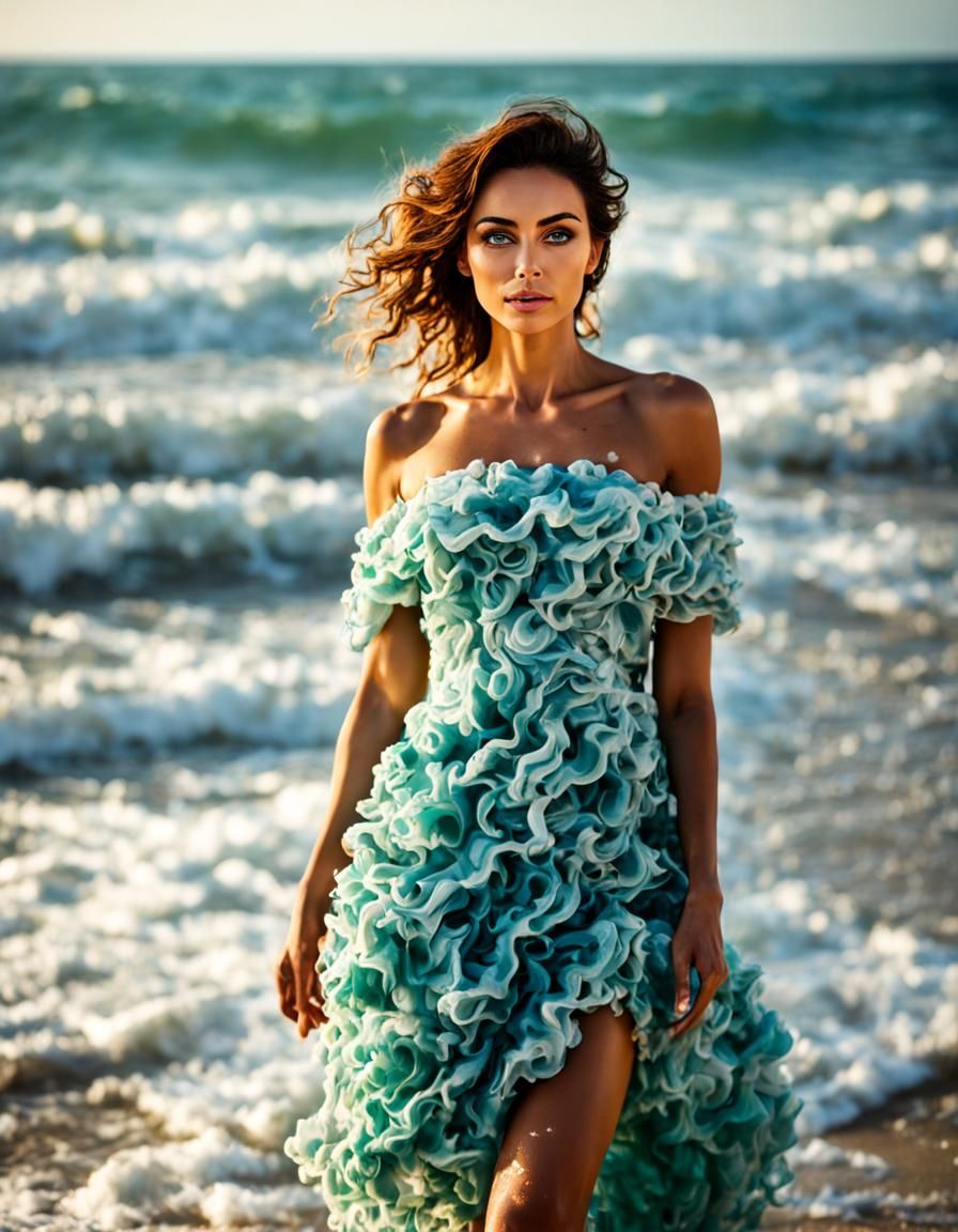 Seafoam dress