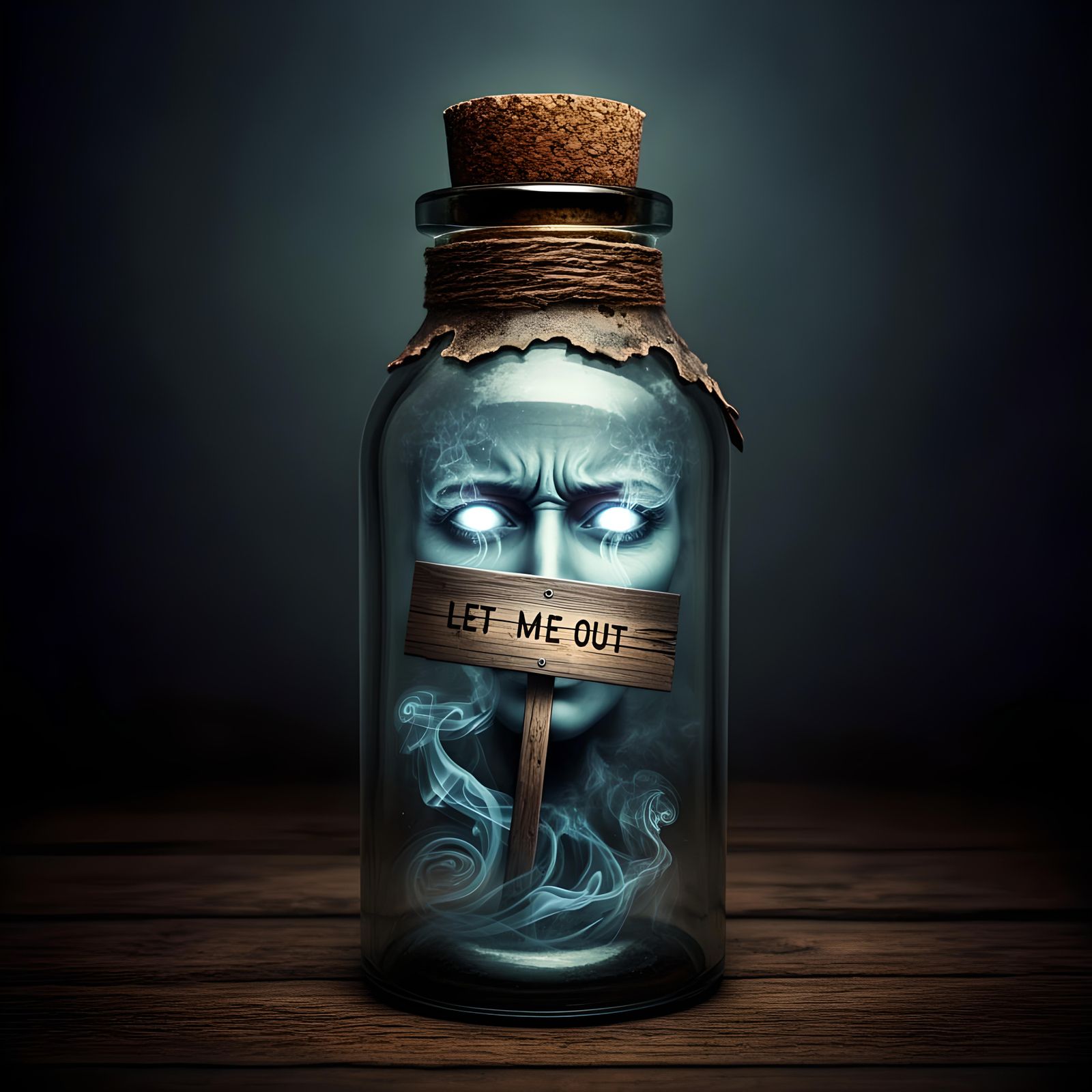 "Let Me Out"

Thanks to @gullyDJ for the open prompt