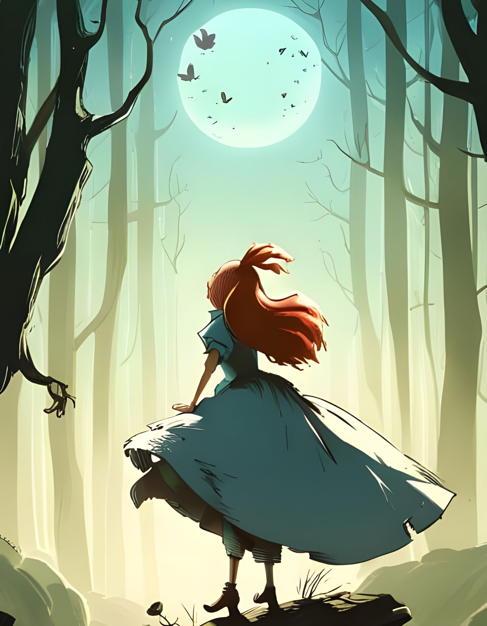 Alice in Wonderland Book Cover Art