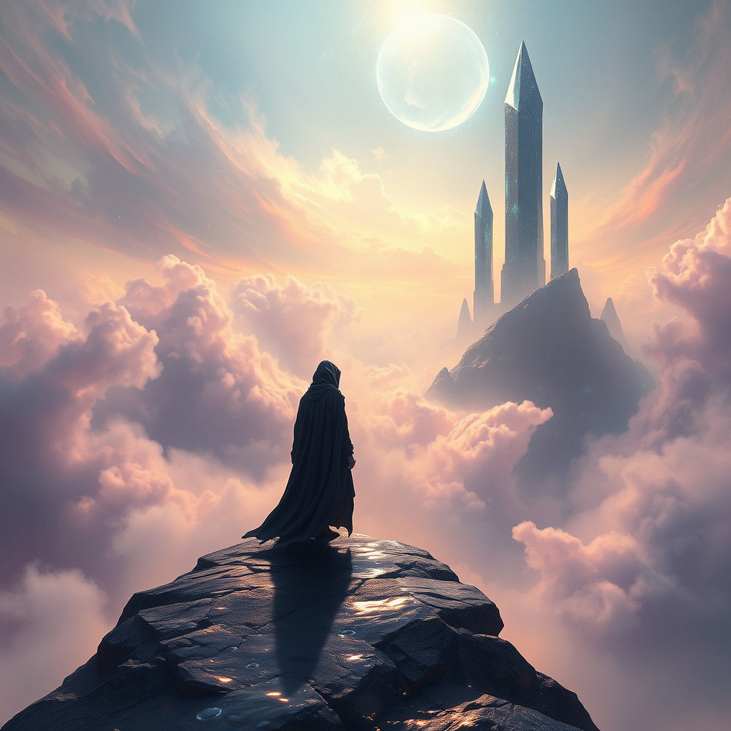 Stepping into a Shimmering Fantasy Realm