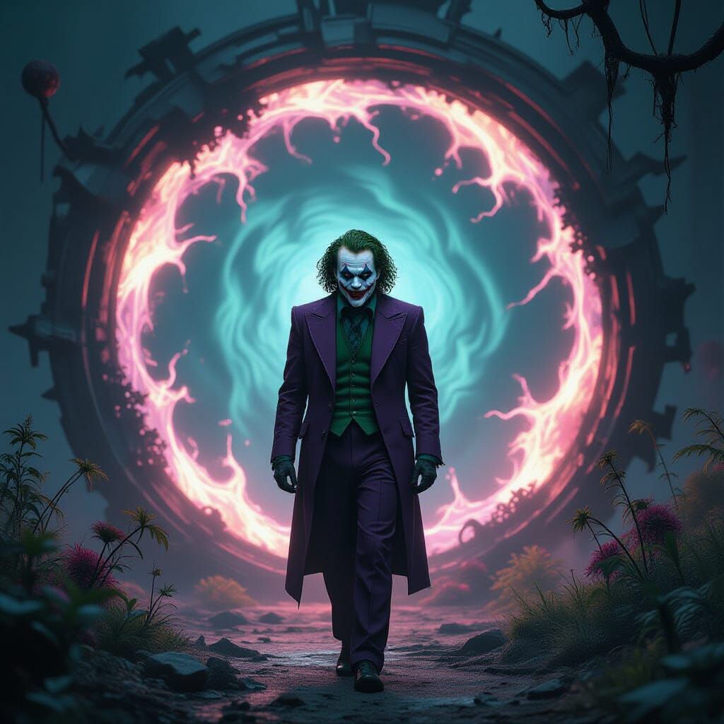 Joker Faces Chaotic Interdimensional Gateway