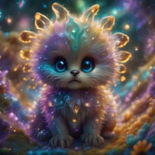 Otherworldly Toadstool Candyland in Hyperreal Style